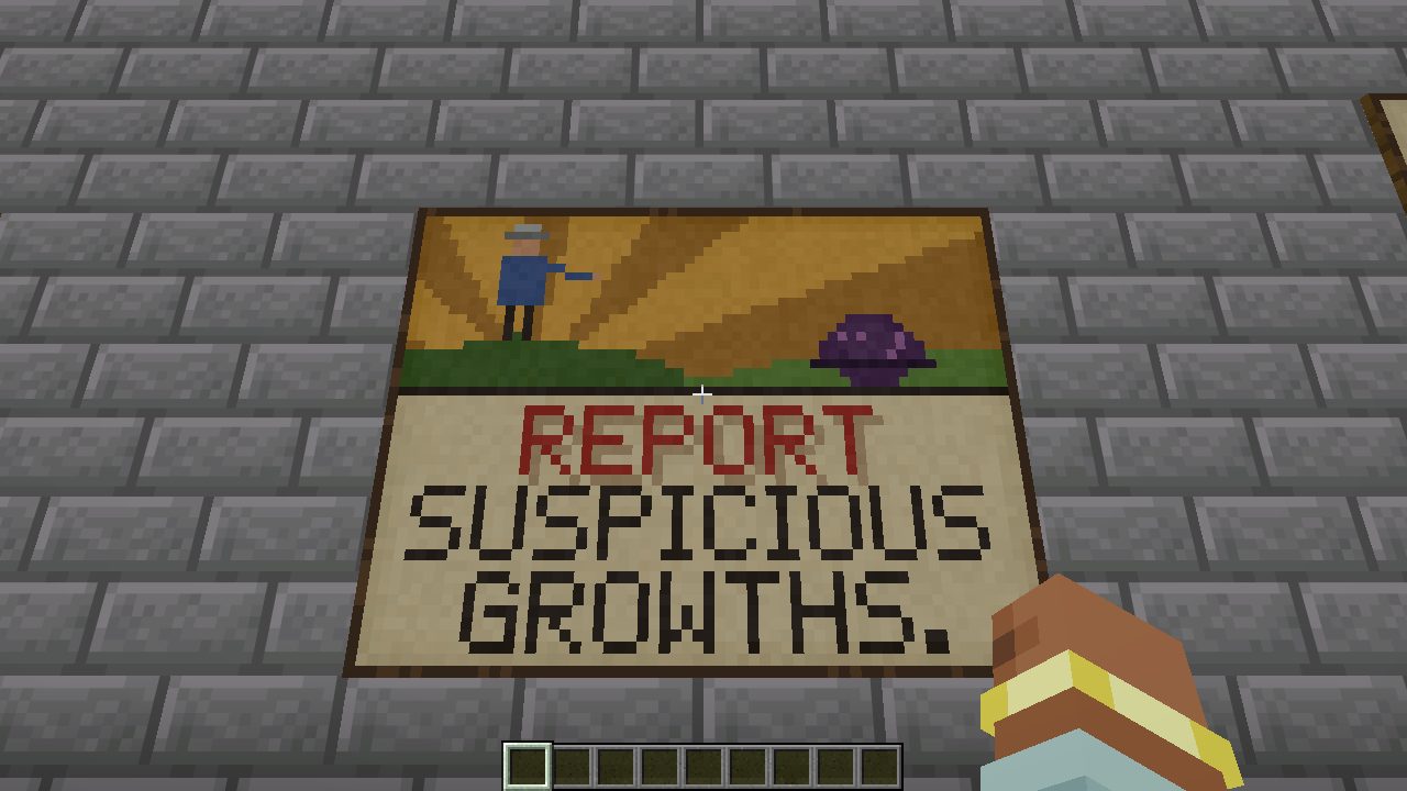 Report suspicious growths posteri